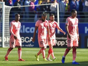 برشلونة يكتفي بالتعادل السلبي