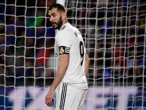 The forward's absence will come as a huge blow to Los Blancos