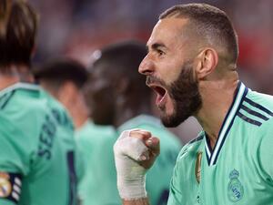 The French tactician praised the moment of magic from his countryman in Los Blancos' crucial victory (Photo: AFP)