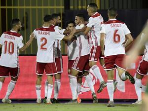 Mbark Boussoufa's late goal handed the Atlas Lions their third consecutive victory in the group stage