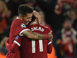 Firmino is delighted to see Salah back among the goals