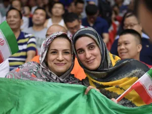 Azadi stadium has an estimated capacity of 100,000