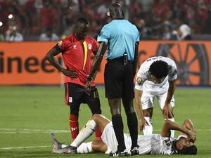 The Sporting Braga forward was withdrawn in the first-half against Uganda and won’t be available for selection until the quarter-final