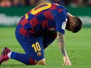 الإصابة أعاقت ميسي منذ بداية الموسم