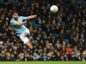 The Algeria international scooped his third trophy with Pep Guardiola’s men at the Wembley Stadium on Saturday