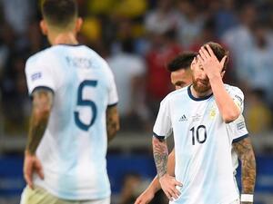ميسي يفشل مجدداً في قيادة الأرجنتين للأمجاد