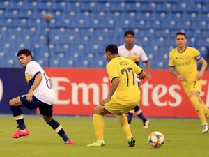 من مباراة الفريقين