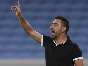  The Blaugrana legend has agreed to stay on as the Qatar based club's head coach through to the end of the 2020-21 season (Photo: AFP)