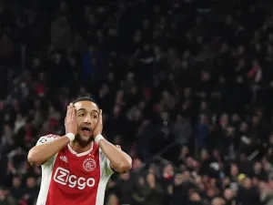  The Morocco international will make his long-awaited move to west London in less than two months with the Dutch season curtailed due to Covid-19 (Photo: AFP)