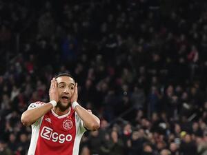  The Morocco international will make his long-awaited move to west London in less than two months with the Dutch season curtailed due to Covid-19 (Photo: AFP)