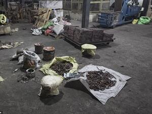 The copper factory in Wellampitiya, a suburb of Colombo, was raided by police in Sri Lanka last night. (Daily News)