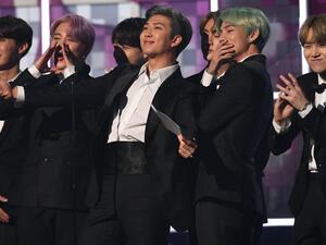 BTS is the first South Korean band to top the US Billboard charts. (AFP)