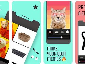 Users can upload their own images and superimpose text and special effects. (Daily Mail)