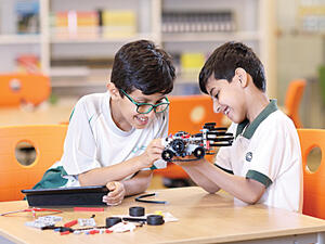 Misk Schools will revolutionize learning with the aid of the world’s most pioneering classroom technology, while empowering teachers to deliver an even stronger education. (Misk Schools photo)