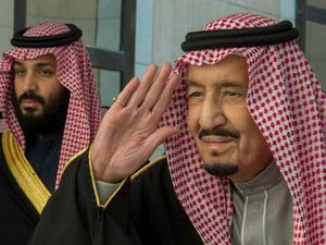 Saudi King Salman, and Crown Prince Mohammed bin Salman. (AFP/ File Photo)