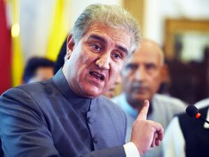 Pakistani Foreign Minister Shah Mehmood Qureshi. (AFP/ File Photo)