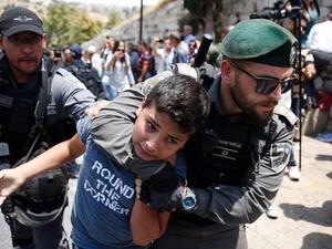 Israel has escalated targeting and arresting children in occupied East Jerusalem. (AFP/ File Photo)