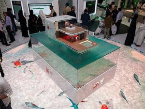 Dubai Police unveiled - what is touted to be - the world's first floating police station at the ongoing Gitex Tech Week 2019. (Twitter)