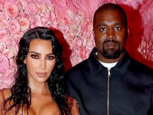 كيم كارداشيان وكانييه ويست