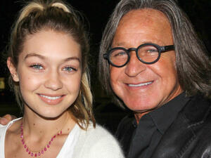 جيجي حديد ووالدها محمد حديد