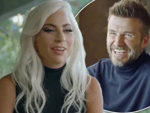 ليدي غاغا وديفيد بيكهام