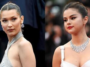 سيلينا غوميز وبيلا حديد