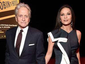 كاثرين زيتا جونز ومايكل دوغلاس