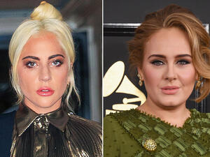 ليدي غاغا وأديل