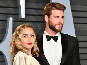 ليام هيمسورث ومايلي سايرس