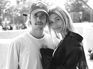 جاستن بيبر وهايلي بالدوين