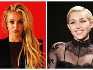 مايلي سايرس وبريتني سبيرز