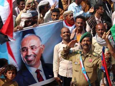 Yemen's separatist leader Aidaros Alzubidi