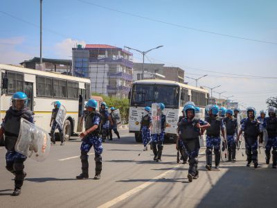 Curfew and internet blackout imposed as fresh ethnic violence flares in India’s Manipur