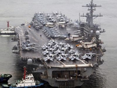 حاملة الطائرات الأميركية