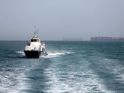 Ships in Hormuz 