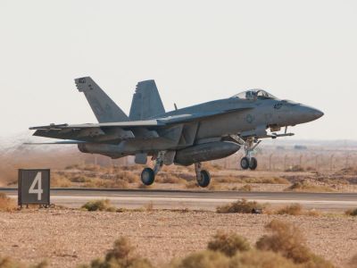 US Navy Plane in Jordan