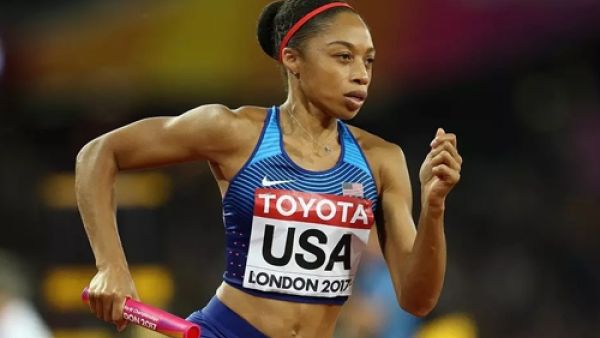 Allyson Felix. 