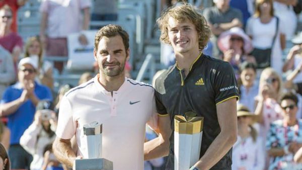 صورة أرشيفية لزفيريف وفيدرر