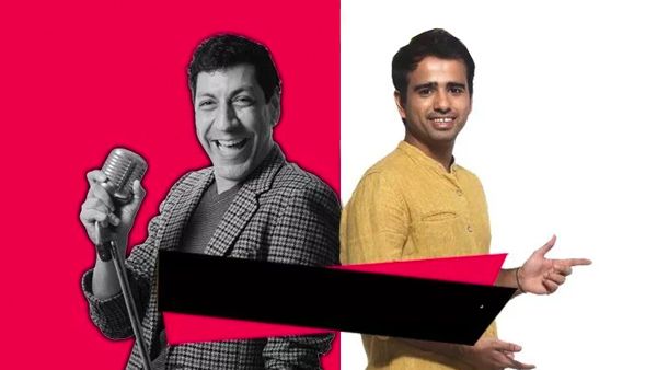 Indian comics Rajneesh and Gaurav Kapoor 