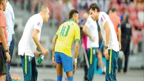 نيمار يعاني من الإصابات