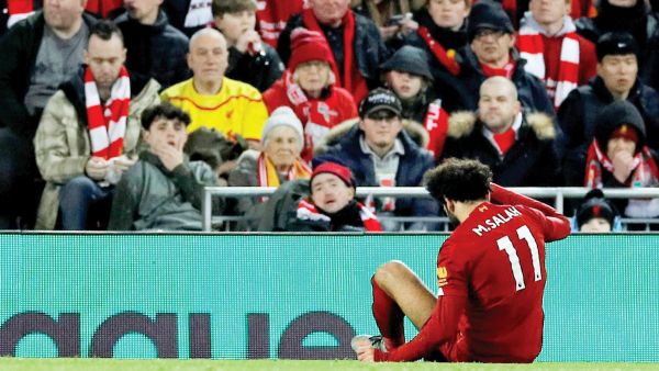 إصابة صلاح تثير الشكوك