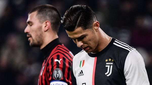 رونالدو خلال المباراة