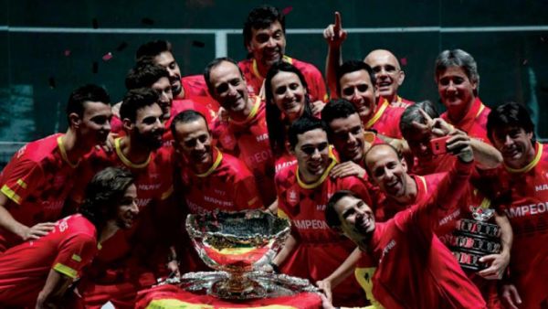 إسبانيا تتوج بكأس ديفيس