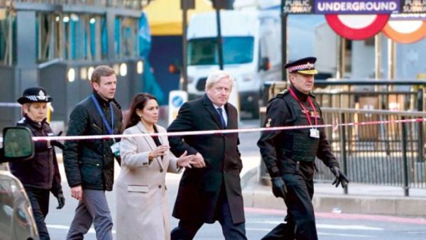 موقع عملية الهجوم على جسر لندن