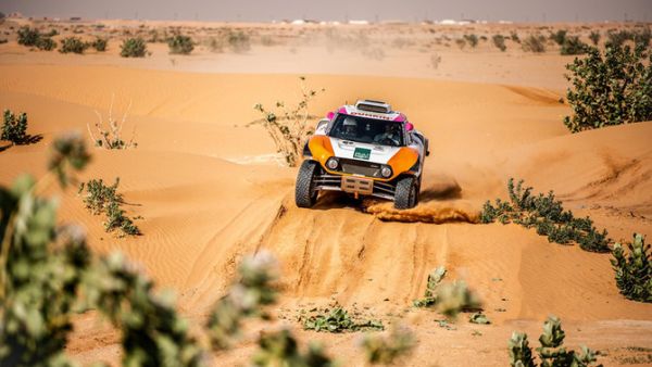 Yasir Seaidan in action at the recent Riyadh Rally. (Photo/Supplied)