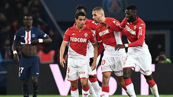 تعادل مثير لموناكو مع باريس سان جيرمان