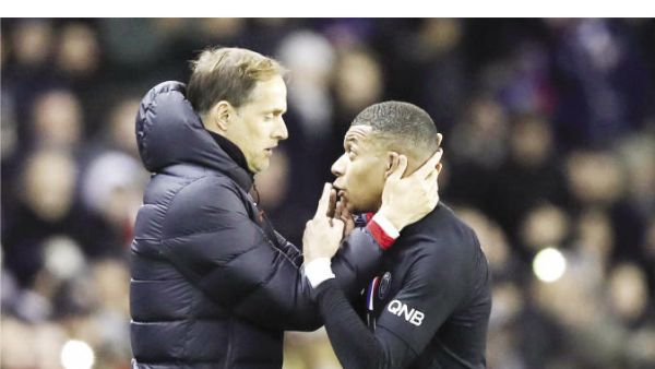 مبابي وتوخيل