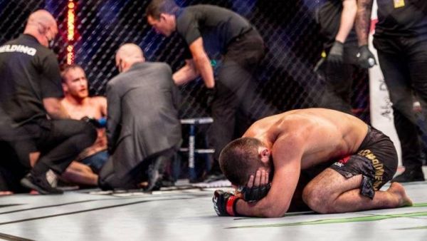 Khabib requested the UFC to place him on number one spot of pound for pound ranking (Photo: UFC Twitter)