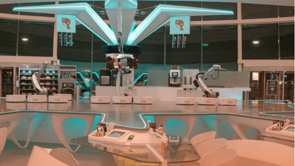 Check out the First Ever AI-Themed RoboCafe in Dubai!