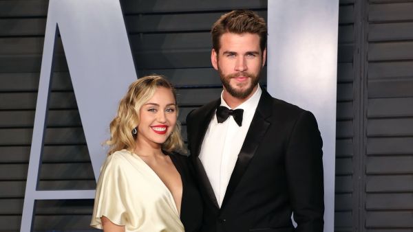 مايلي سايريس وزوجها ليام همسوورث